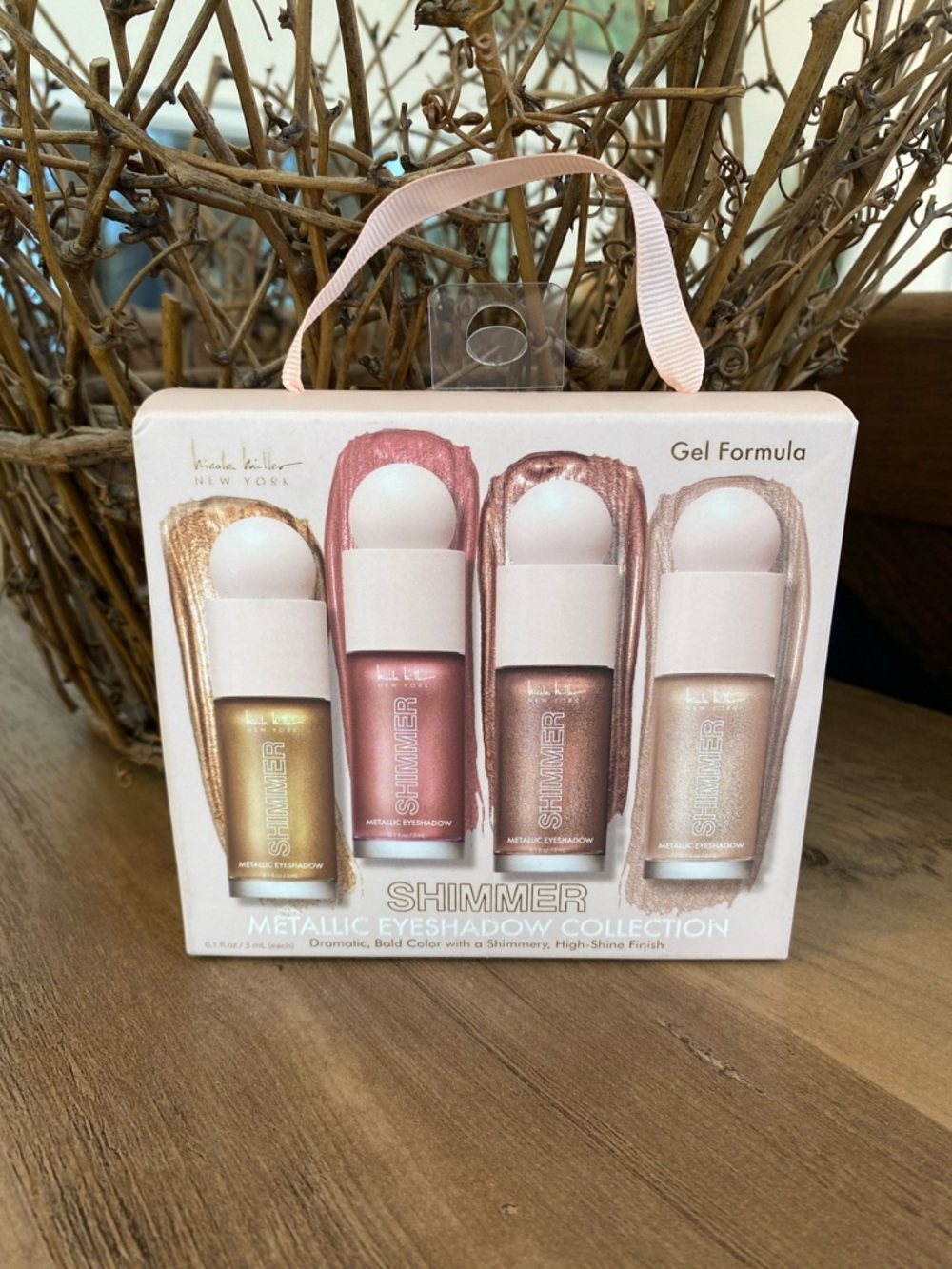 🍀 Shimmer Metallic Eyeshadow Collection - Pink & Rose Gold Shades